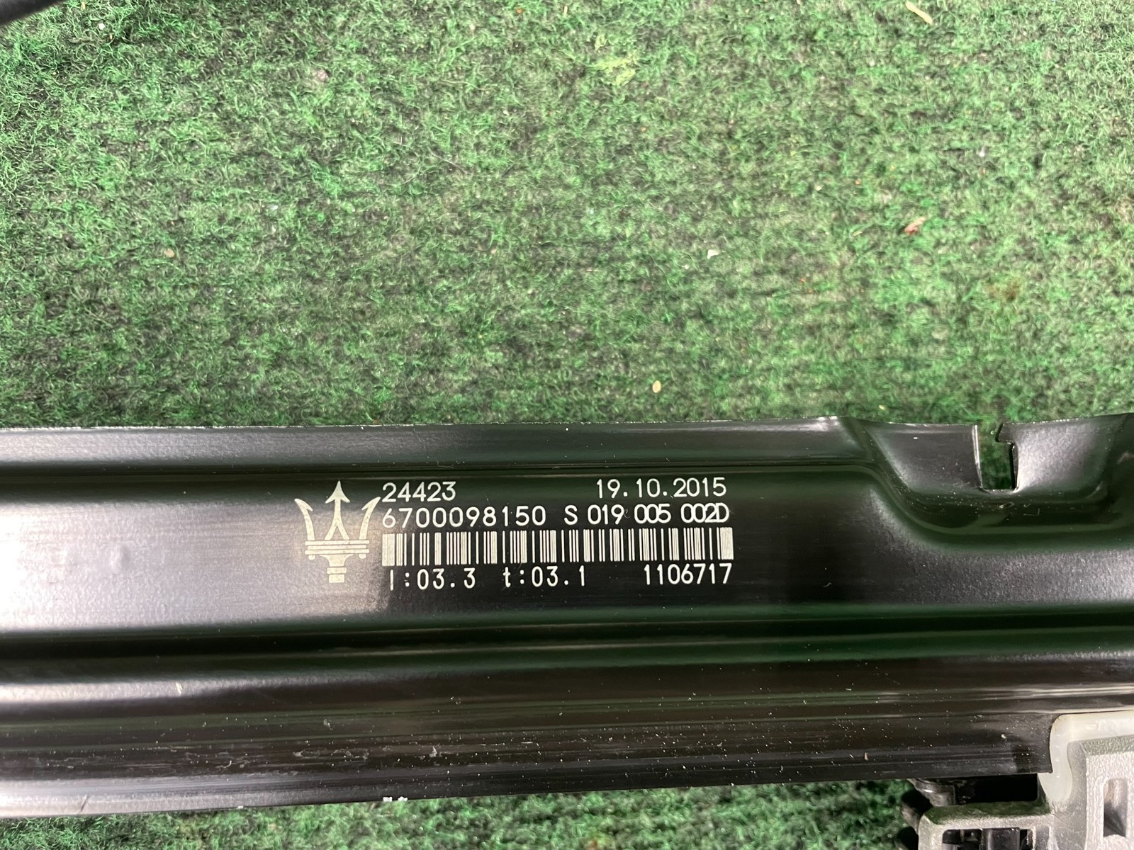 🛑 2014-2017 Maserati Ghibli Front Right Side Door Window Regulator Motor OEM
