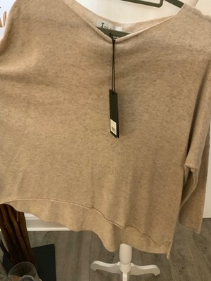 TIF TIFFY Dänemark Pullover A-Linie Gr. L/XL mit Kaschmir+Merino  n. m. E. (85)