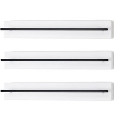 3-Piece Wall-Mounted Sunglasses Organizer Rack for Home Office Decor