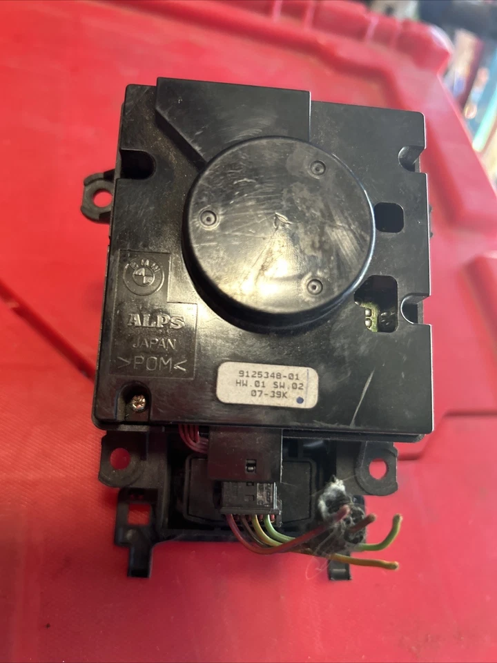 BMW E90 325 328 330xi 335i consola central I perilla de transmisión / interruptor - 9125348-01 Foto 2 de 2