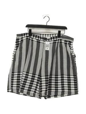 Never Fully Dressed Damen Shorts XXL schwarz Viskose mit Polyester Mom