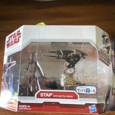 Hasbro Star Wars The Clone Wars STAP w Battle Droid Toys R Us Exclusive 2008
