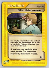 Bill's Maintenance 137/165 Expedition Base Set Pokemon Sugimori