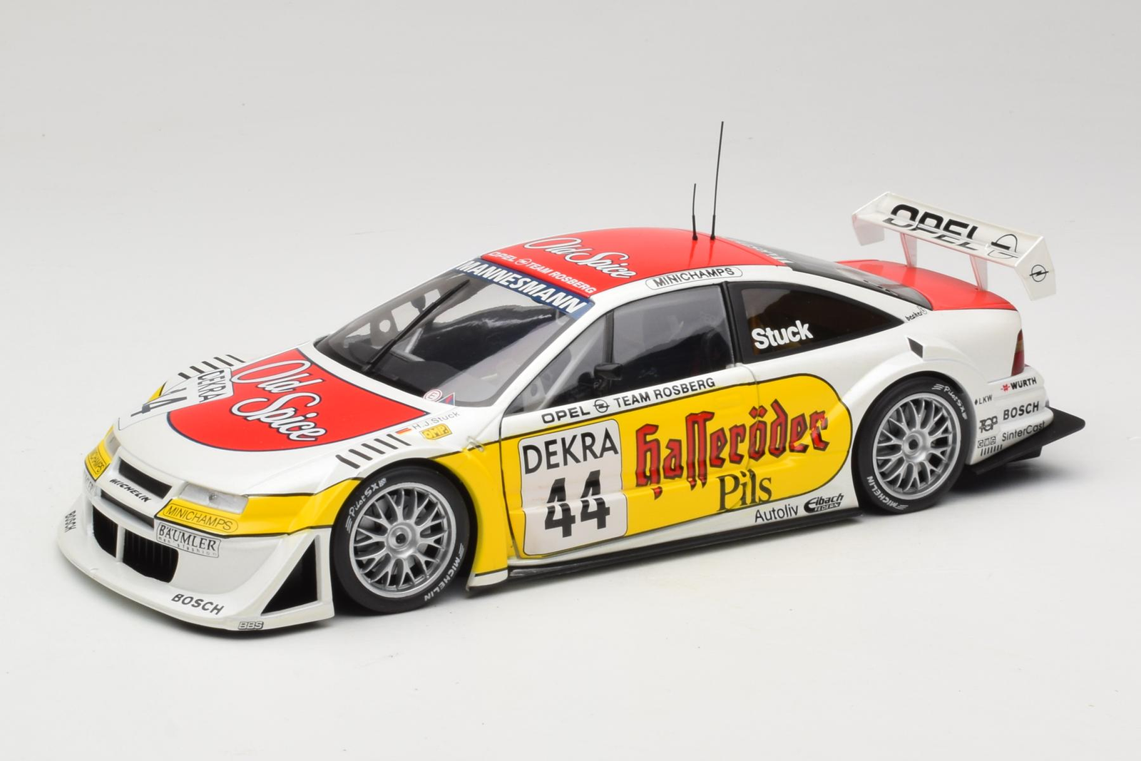 180964344 Opel Calibra V6 4x4 DTM n44 H J Stuck DTM 1996 UT Models 1/18