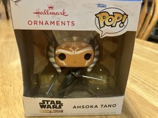 Hallmark Funko POP Star Wars The Mandalorian Ahsoka Tano Christmas Ornament NIB