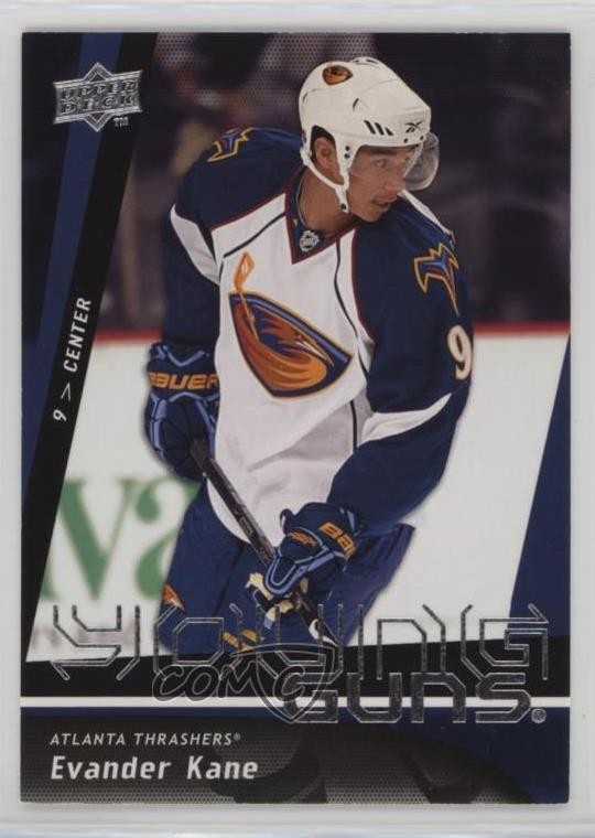 2009-10 Upper Deck Young Guns Evander Kane #205 1k0r