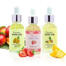 Yoni Oil for Women - 100 Natural Intimate Deodorant, Odor Eliminator, pH
