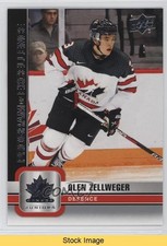 2023 Team Canada Juniors Program of Excellence Olen Zellweger #124 READ 1ev2