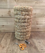 Pack Of 10 X 10 Inch 25cm Straw Wreath Bases, Rings, Spring ,Festive,floristry. 