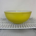 Vintage PYREX Primary YELLOW Mixing Nesting Bowl Large #404 4Qt