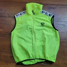 Pearl Izumi Womens Small Cycling Vest 19." P2P (7/10) Sleeveless S Neon Yellow