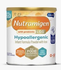 6x8oz. Cans Enfamil Nutramigen Baby Formula 0-12mo. Hypoallergenic, Sealed Case