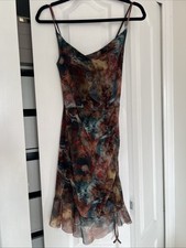 Women’s Pretty Little Thing Size 8 Cowl Neck Mini Dress