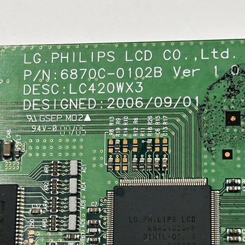 LG Philips 6871L-0920A T-Con Board - Thumbnail 5