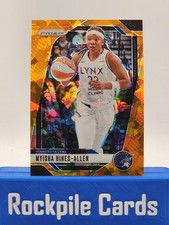 2024 Panini Prizm WNBA - Myisha Hines-Allen #20 Orange Ice Prizm
