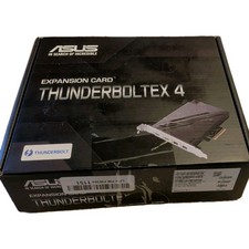 Asus ThunderboltEX 4 PCIe Expansion Card UNTESTED MISSING PART GOOD CONDITION