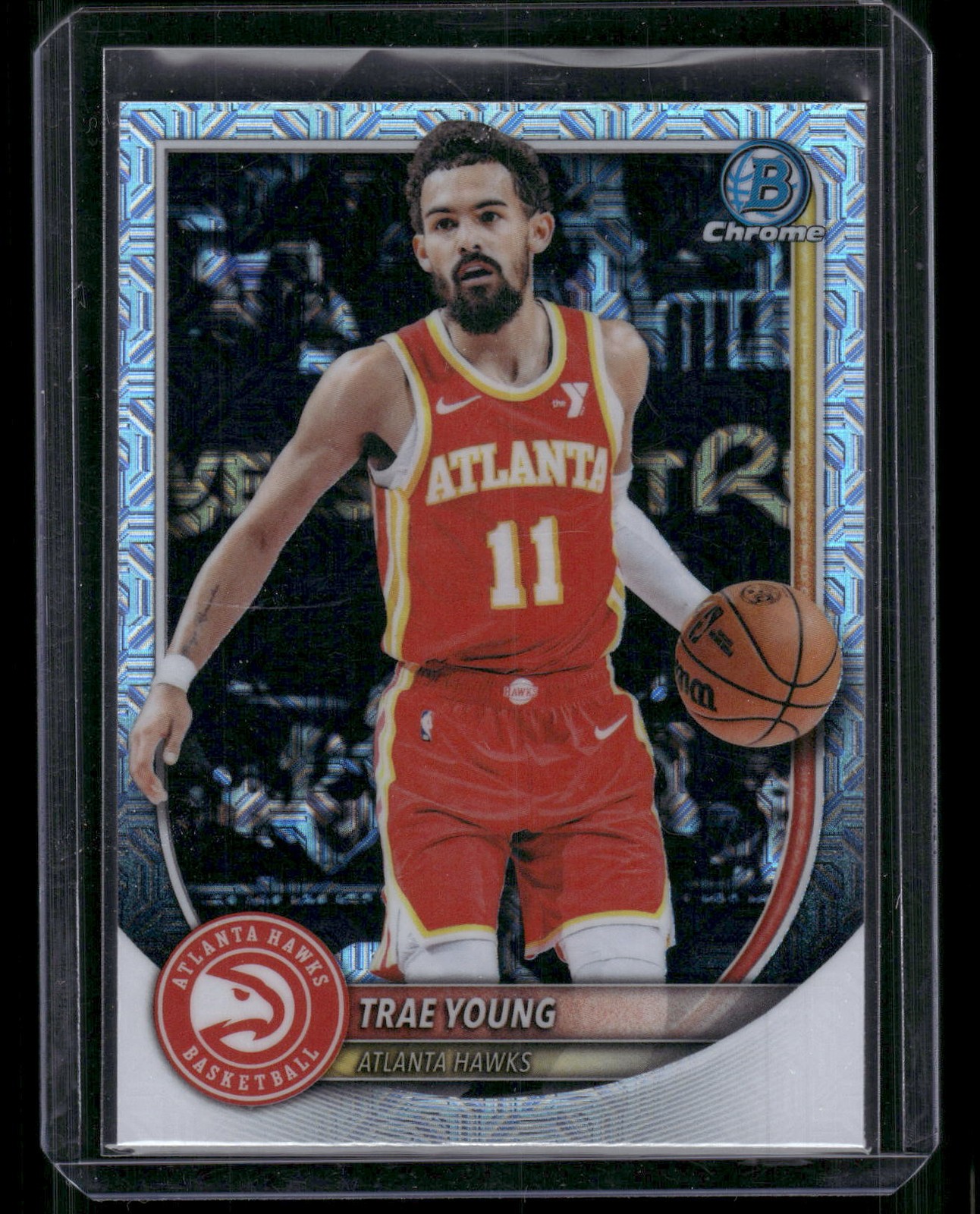 2025-26 Bowman #BCV-83 Trae Young Chrome Mojo Refractors