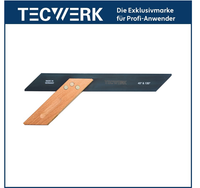 Tecwerk Gehrungswinkel SchenkelläNge 300 Mm Holz/Ms
