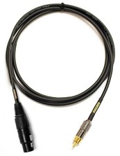 Mogami GOLD XLRF-RCA-06 Unbalanced Audio Adapter Cable, XLR-Female to RCA...