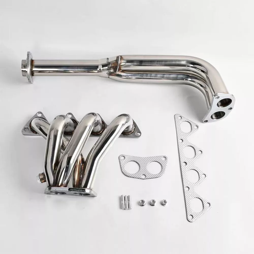 For 90 91 Acura Integra DA6 LS RS GS B18 Stainless Steel Header Manifold Exhaust