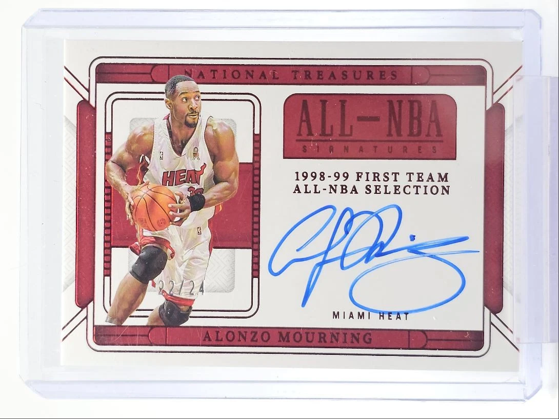 Panini Original Alonzo Mourning Basketball Sports Trading Cards