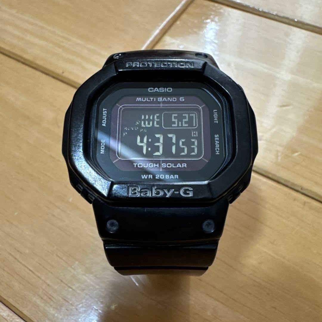 Buy Casio Baby-g Radio Solar Bgd-5000md-1jf Black for Women