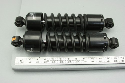 2013 Harley Dyna PROGRESSIVE SUSPENSION 13" Back Rear Shock Absorber Set - Picture 7 of 10