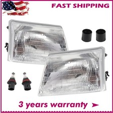 Headlight Assembly Set Driver Passenger Side Fits For 1998-2000 Ford Ranger Headlight Assembly Set Driver Passenger Side Fits For 1998-2000 Ford Ranger