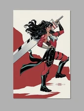 Absolute Wonder Woman Premium Giclee Print - DC Comics Wall Art