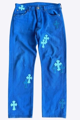 Chrome Hearts London Exclusive Denim Jeans Size 36 Worn Once Unwashed