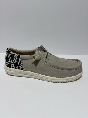 Hey Dude Mens Wally Slip On Gray Size 10 M Men main image 2