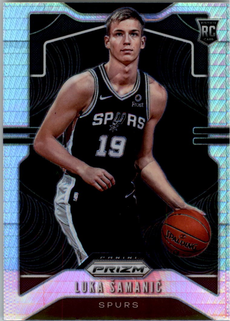 2019-20 Panini Prizm Prizms Hyper #265 Luka Samanic - BSK