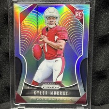 2019 Panini Prizm Kyler Murray Silver Prizm Rookie Card RC #301. rookie card picture