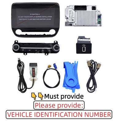 OEM For Ford Transit 2020-2023 4'' TO 8'' Conversion Sync1 to Sync3 upgrade kit