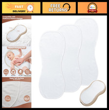 Reusable Changing Pad Liners 3-Pack - Soft, Non-Slip, Machine Washable, Ideal