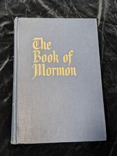 The Book of Mormon 1957 Hardcover David O. McKay LDS Vintage Illustrated