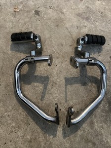 Yamaha 1996-2001 XVZ1300 Royal Star OEM Rear Left & Right Engine Crash Guards