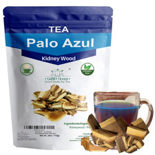 Palo Azul, Kidney Wood 4Oz/119Gr , Blue Stick Herbal Tea Bark, Palo Azul Tea, R
