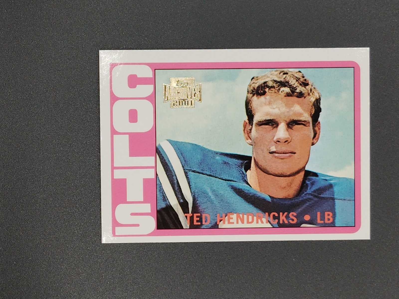2001 Topps Archives Reserve - Ted Hendricks #74