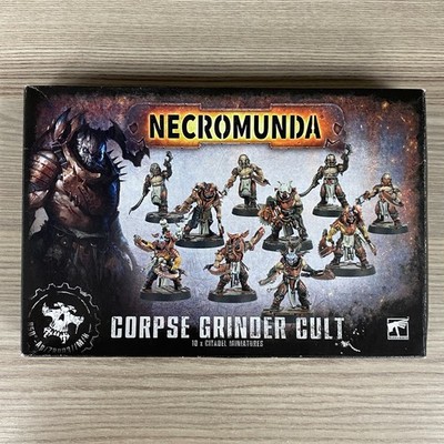 NECROMUNDA CORPSE GRINDER CULT GANG WARHAMMER 40K UNDERHIVE SKIRMISH GAME