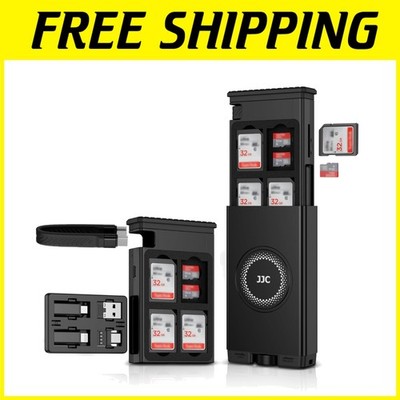 All in 1 Cable Card Reader Case with Multi Charging Options