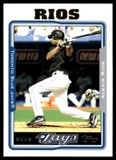 Alexis Rios 2005 Topps #461 Blue Jays MLB READ FREE SHIPPING AutographDen