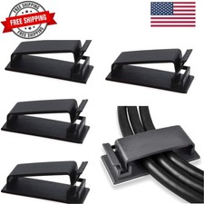 50Pcs Self Adhesive Cable Management Clips, Cable Organizers Wire Clips Cord ...