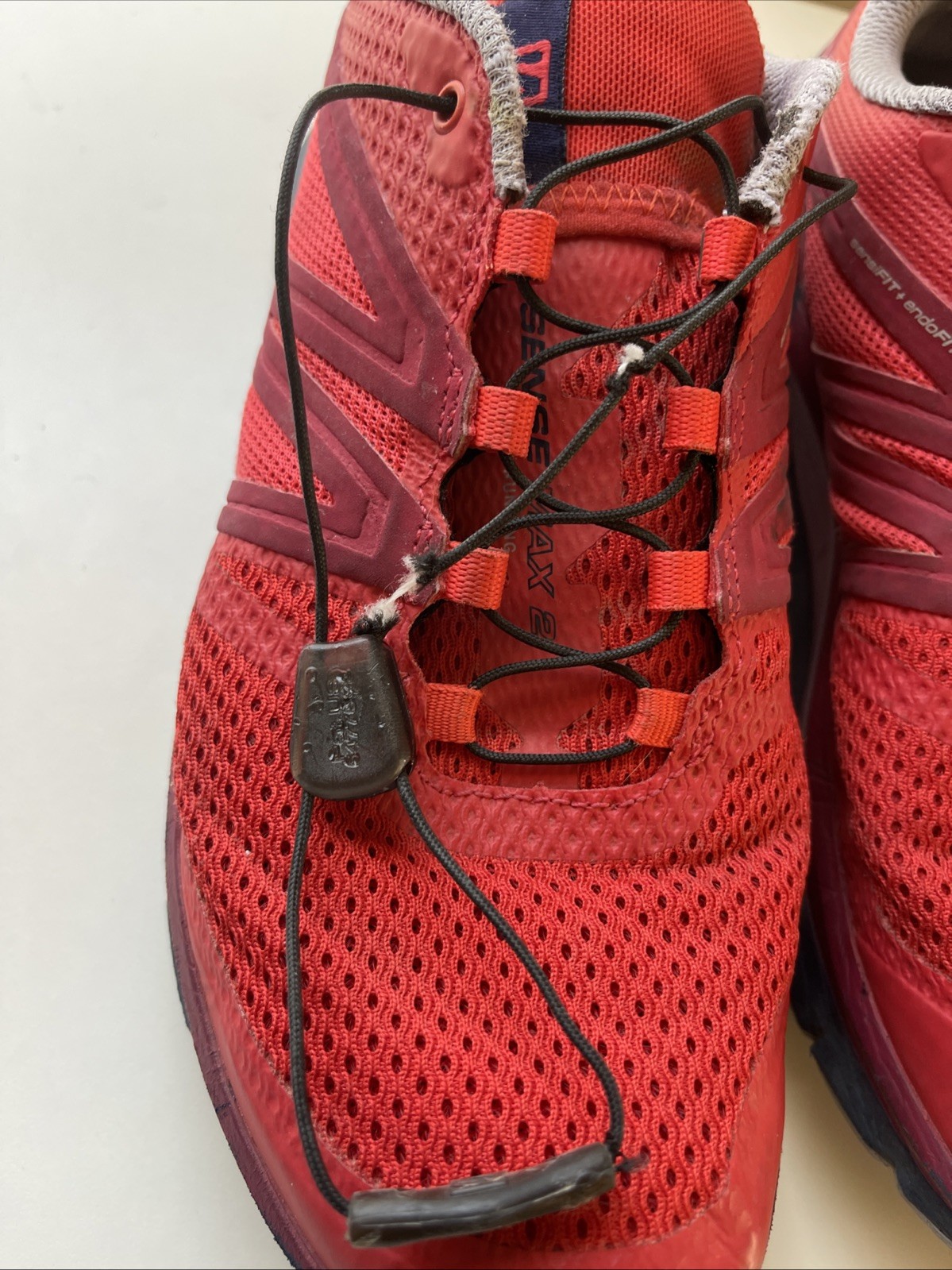 Scarpe Salomon Trail Running Donna Tg 8 Sense Max 2 Rosso Sneakers Escursionismo Casual