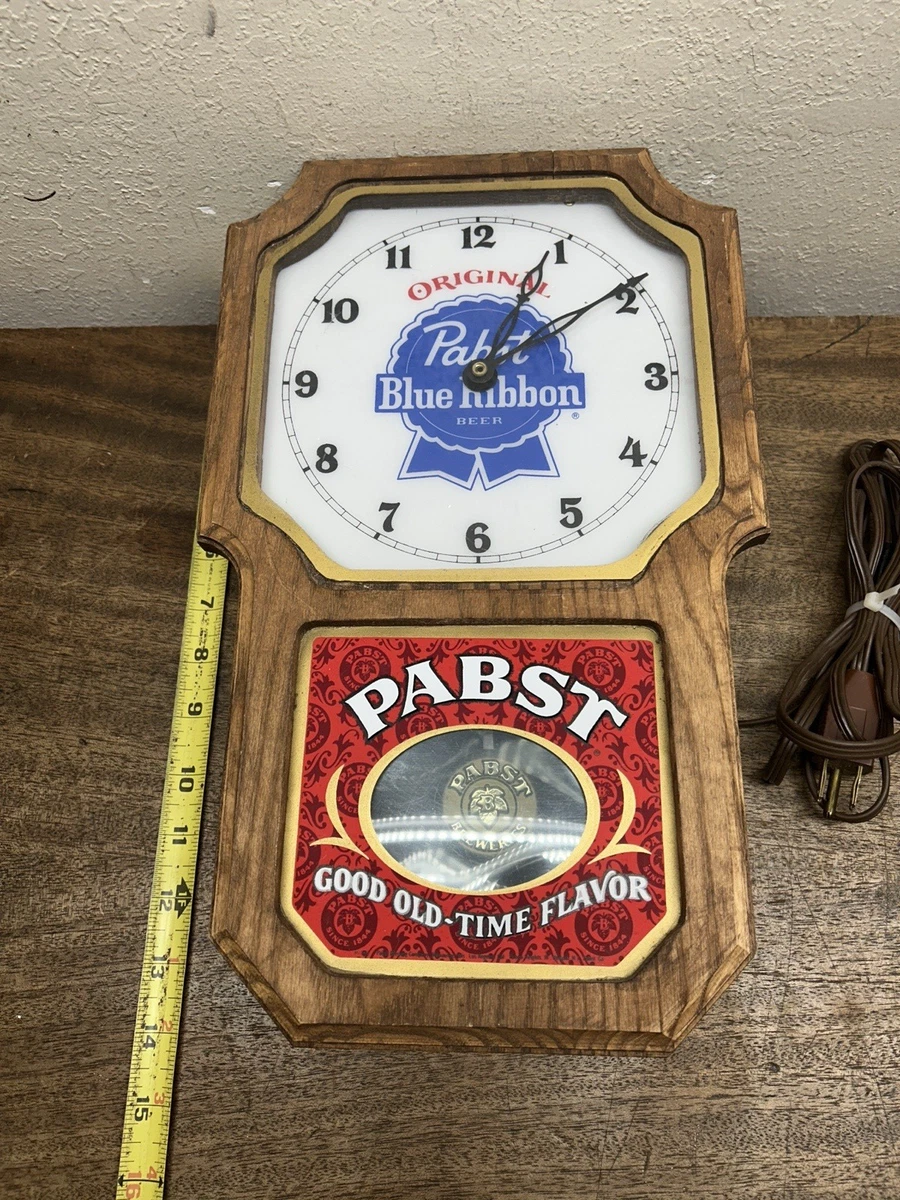 Pabst Clock In Collectible Pabst Signs & Tins for sale | eBay