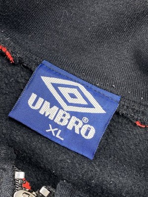 Vintage Umbro Manchester United 90s 1/4 Zip Sweatshirt Drill Top