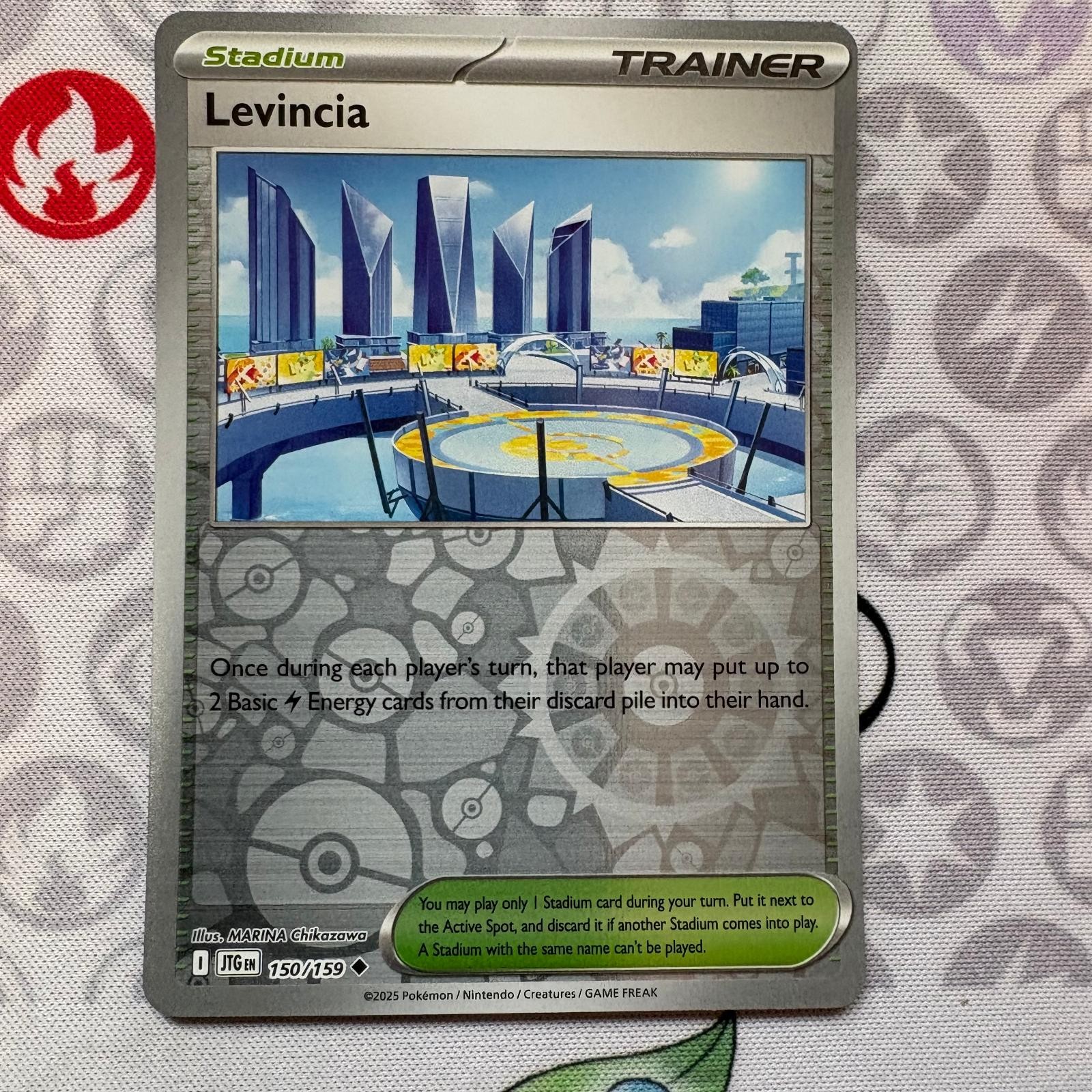 Levincia 150/159 Uncommon Journey Together Pokemon Reverse Holo Near Mint