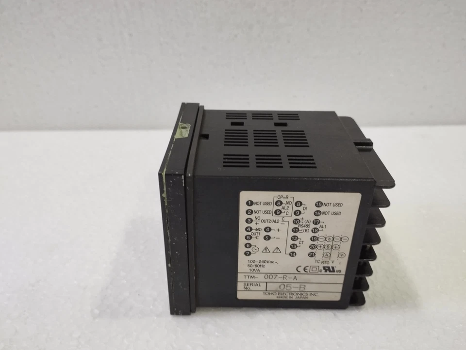 TTM-007-R-A Temperature Controller Toho TOHO 1pc Used - Image 2 of 4