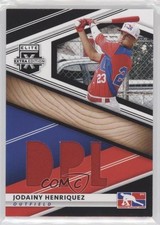 2020 Panini Elite Extra Edition DPL Material Black Jodainy Henriquez #DPM-JH n1u