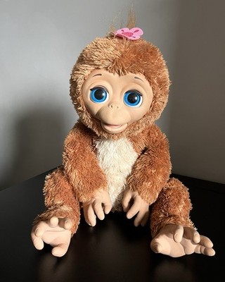 Furreal Friends Mein Giggly Affe Haustier Kuscheln Schimpanse interaktives Spielzeug funktioniert